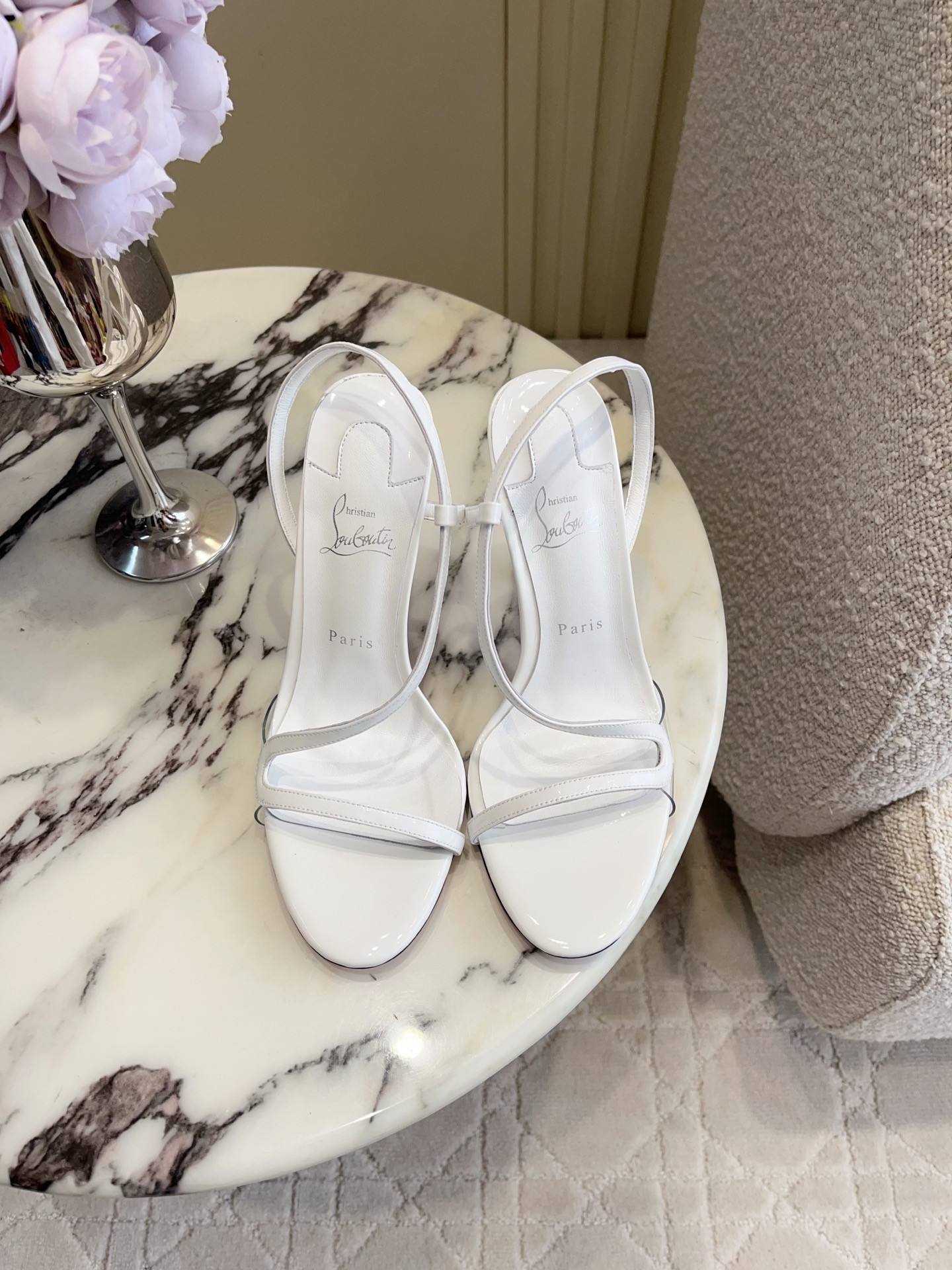 UA Chr1st1an Louboutin Rosalie Sandals 10cm Heel
