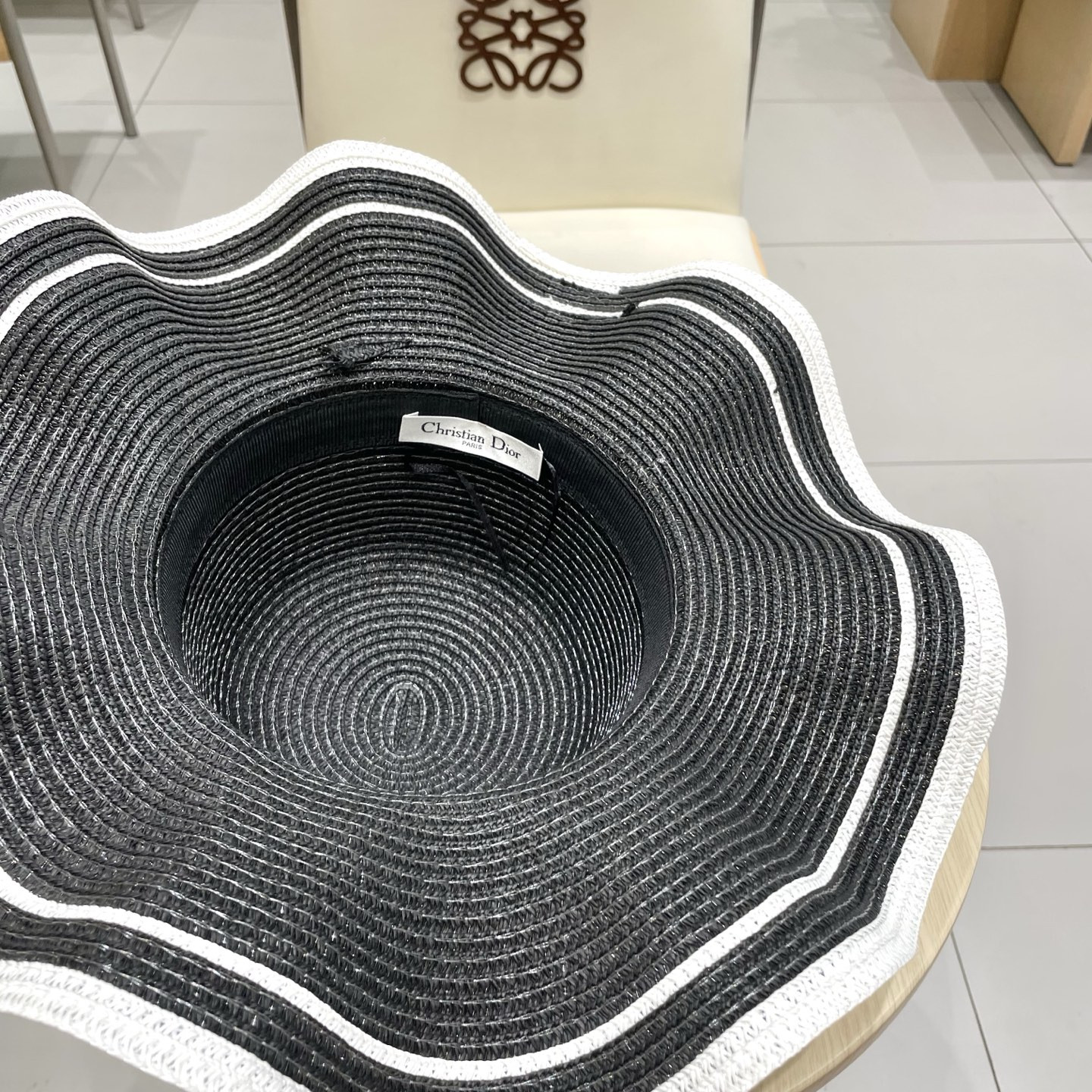 D10r Straw Hat 57cm Head Circumference