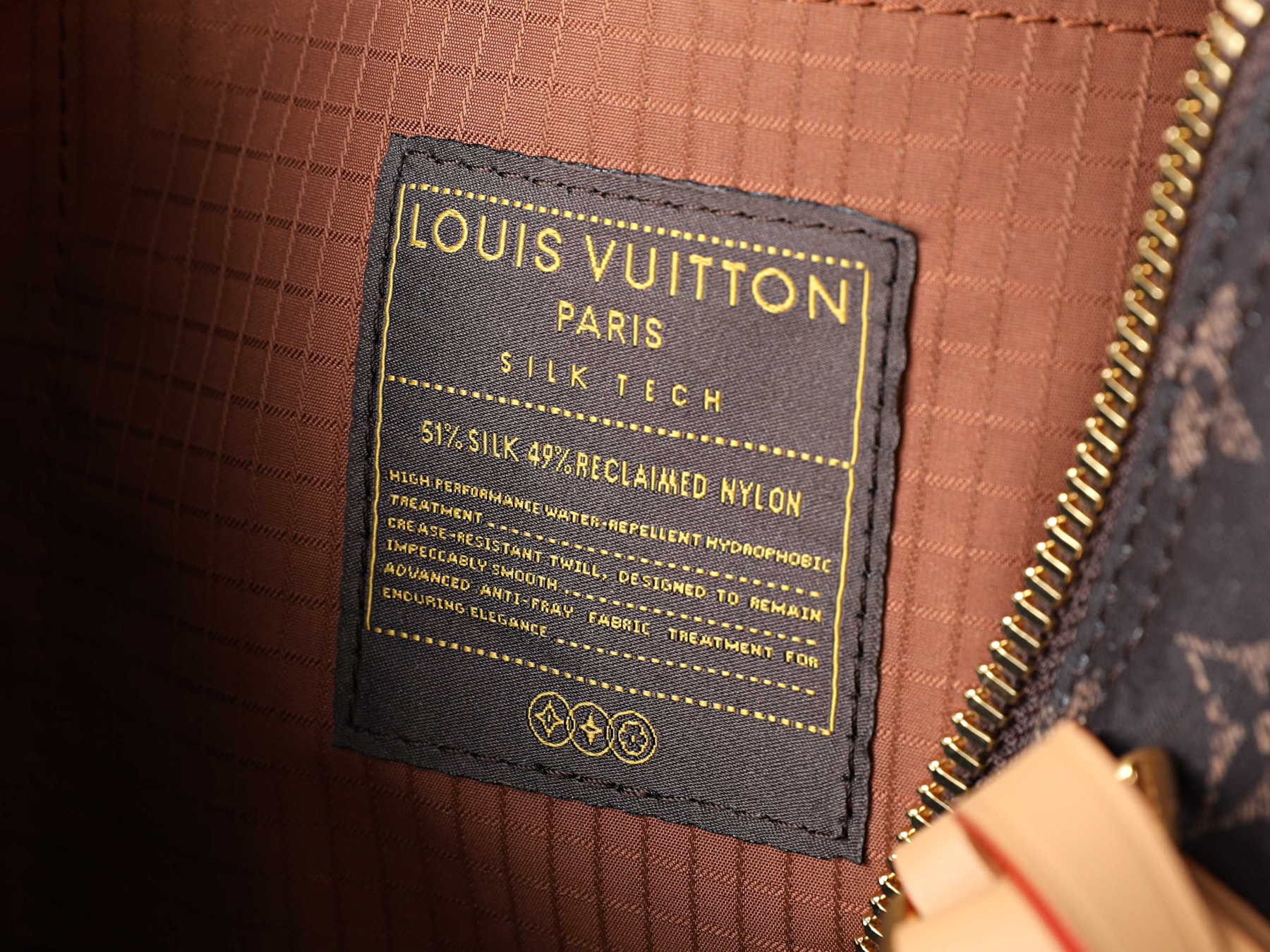 LV Speedy 30 Bandoulière L0vis Vvtt0n Silk Tech M2A454 34x22x19cm