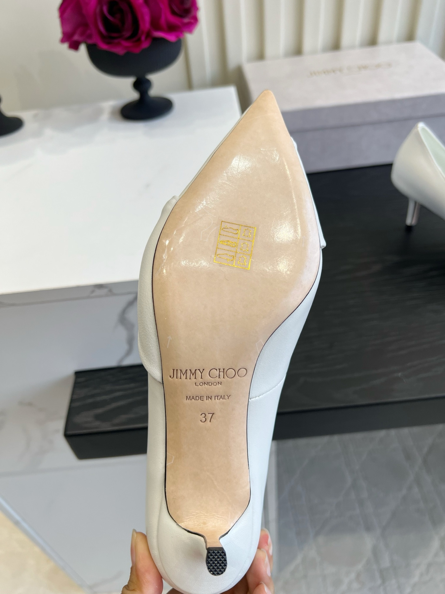 UA J1m*y Ch00 Rafi Pump 6.5cm Heel
